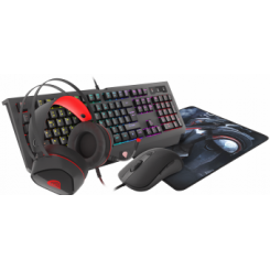 Genesis Cobalt 330 RGB Keyboard + Mouse + Headphones + Mousepad
