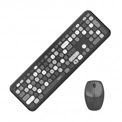 MOFII 666 2.4G беспроводная клавиатура + мышь (черный)