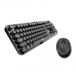 MOFII Sweet 2.4G juhtmeta klaviatuur + hiirekomplekt (must)