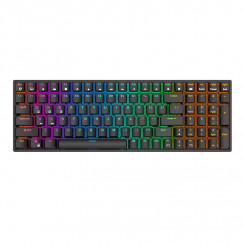Mehaaniline klaviatuur Royal Kludge RK100 RGB, pruun lüliti (must)