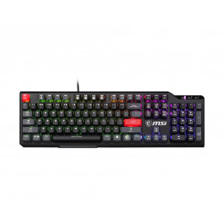 Keyboard Gaming Black Eng / Vigor Gk41 Dusk Lr Us Msi