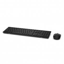Delli juhtmeta klaviatuur, hiir KM636, must