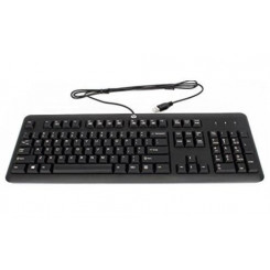 HP Keyboard, USB, Black