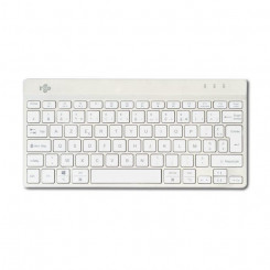 Эргономичная клавиатура R-Go Tools Compact Break, AZERTY (FR), Bluetooth, белый