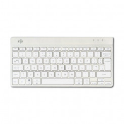 R-Go Tools Compact Break ergonoomiline klaviatuur, QWERTY (UK), bluetooth, valge