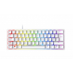 Razer Optical Gaming Keyboard Huntsman Mini 60% Gaming keyboard RGB LED light RU Wired USB-C Mercury Red Switch