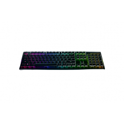 Razer Gaming Keyboard Deathstalker V2 Pro Gaming Keyboard Kestus kuni 70 miljonit tähemärki; Multifunktsionaalne multimeediuminupp ja ratas; Razer Synapse ühilduvus; Täielikult programmeeritavad klahvid koos kiire makrosalvestusega; N-klahvi ümberminek; m
