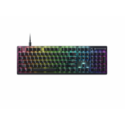 Razer Deathstalker V2 Gaming Keyboard Fully programmable keys with on-the-fly macro recording; N-key roll over; Multi-functional media button and media roller RGB LED light RU Wired  Linear Optical Switch