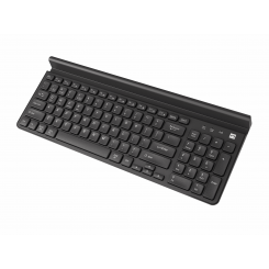 Natec Keyboard Felimare NKL-1973  Keyboard Wireless Multimedia keys; Low profile keyboard US 415 g 2.4 GHz, Bluetooth Black