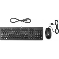 HP õhuke klaviatuur ja hiir –