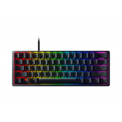 Игровая клавиатура Razer Huntsman Mini 60% Оптико-механический фиолетовый переключатель RGB Светодиодная подсветка NORD Проводная