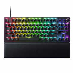 Проводная игровая клавиатура Razer Huntsman V3 Pro без ключа, черный аналоговый оптический разъем (США)