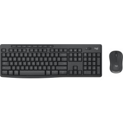 Комбинированная клавиатура Logitech MK370 для бизнеса Мышь в комплекте RF Wireless + Bluetooth QWERTY Nordic Graphite