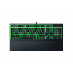 Razer Gaming Keyboard Ornata V3 X Gaming keyboard Cable routing options; Razer Synapse enabled; Fully programmable keys with on-the-fly macro recording; 6-key roll over; Gaming mode option; Braided fiber cable 1000 Hz Ultrapolling; Soft cushioned gaming-g