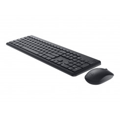 Комплект клавиатуры и мыши Dell KM3322W Беспроводная украинская черная цифровая клавиатура