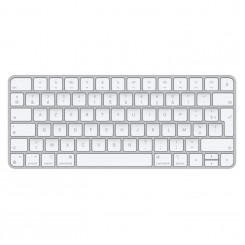 Apple Magic klaviatuur USB + Bluetooth AZERTY prantsuse alumiinium, valge