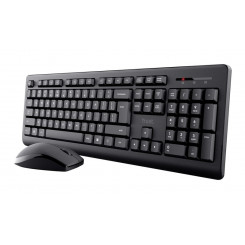 Trust Primo keyboard Mouse included RF Wireless QWERTY US English Black