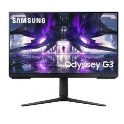 LCD Monitor SAMSUNG S24AG320NU 24 Gaming Panel VA 1920x1080 16:9 165Hz 1 ms Swivel Pivot Height adjustable Tilt Colour Black LS24AG320NUXEN