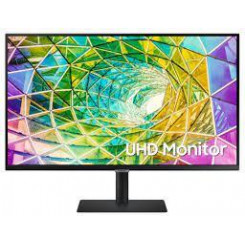 LCD Monitor SAMSUNG S32A800NMP 31.5 4K Panel VA 3840x2160 16:9 5 ms Swivel Pivot Height adjustable Tilt Colour Black LS32A800NMPXEN