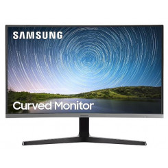 LCD Monitor SAMSUNG 26.9 Curved Panel VA 1920x1080 16:9 60Hz 4 ms Tilt Colour Grey LC27R500FHPXEN