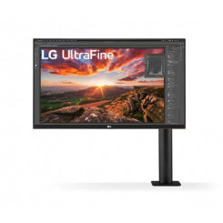 LCD-ekraan LG 27UN880P-B 27 4K paneel IPS 3840x2160 16:9 60Hz 5 ms Pööratav pöördenurga kõrgus reguleeritav kalde värv Must 27UN880P-B