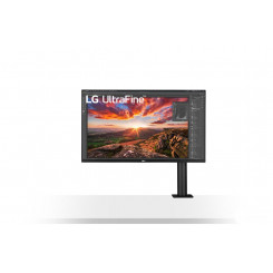LCD Monitor LG 32UN880-B 31.5 4K Panel IPS 3840x2160 16:9 60Hz Matte 5 ms Speakers Swivel Pivot Height adjustable Tilt Colour Black 32UN880-B