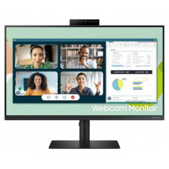 LCD Monitor SAMSUNG LS24A400VEUXEN 24 Business Panel IPS 1920x1080 16:9 75Hz 5 ms Swivel Pivot Height adjustable Tilt Colour Black LS24A400VEUXEN