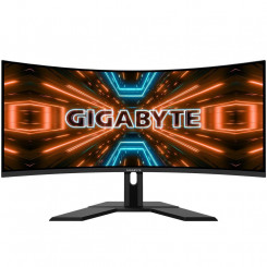 LCD Monitor GIGABYTE G34WQC A-EK 34 Gaming/Curved/21 : 9 Panel VA 3440x1440 21:9 144Hz Matte 1 ms Speakers Height adjustable Tilt G34WQCA-EK