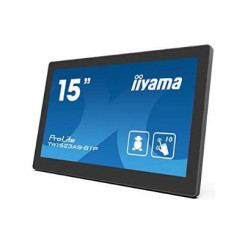 iiyama 15,6 Panel-PC with Android 8,1, PCAP Bezel Free 10-Points Touch, 1920x1080, IPS panel, Speakers, POE, WIFI, BT4.0, Micro-SD slot, HDMI-Out, 385cd/m², 1000:1, Cable cover