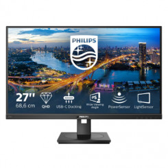 Philips B Line 276B1 - LED monitor - 27 - 2560 x 1440 QHD @ 75 Hz - IPS - 300 cd / m² - 1000:1 - 4 ms - 2xHDMI, DisplayPort, USB-C - speakers - black texture