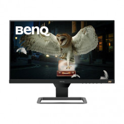 BenQ EW2480 — светодиодный монитор — 23,8 — 1920 x 1080 Full HD (1080p) @ 60 Гц — IPS — 250 кд/м² — 1000:1 — 5 мс — HDMI — динамики — черный, серый металлик