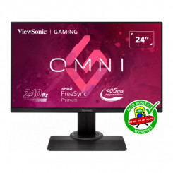 ViewSonic XG2431 24”  Gaming Monitor 24 1920 x 1080 240Hz Frameless® Fast IPS, 0.5ms MPRT, Blur Busters Approved 2.0 Certified, FreeSync Premium, 2 x HDMI, DisplayPort, speakers, HDR400, full ergonomic stand