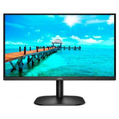 LCD Monitor AOC 24B2XDA 23.8 Business Panel IPS 1920x1080 16:9 75Hz Matte 4 ms Speakers Tilt Colour Black 24B2XDA