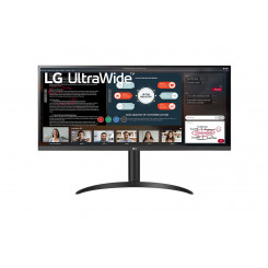 LG 34WP550-B 34 дюйма IPS UltraWide Full HD 21:9 5 мс 200 кд/м² Черный Выход на наушники 75 Гц Количество портов HDMI 2