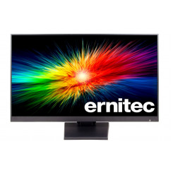 Монитор для наблюдения Ernitec 22 дюйма с разрешением Full HD для круглосуточного использования, 7 дней в неделю — металлический корпус — питание от переменного тока