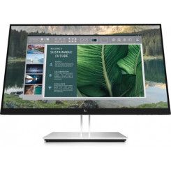 Компьютерный монитор HP E24u G4 60,5 см (23,8 дюйма), 1920 x 1080 пикселей, ЖК-дисплей Full HD, черный, серебристый