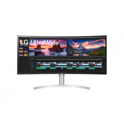 Компьютерный монитор LG 38WN95CP-W 96,5 см (38 дюймов), 3840 x 1600 пикселей Quad HD+ QLED Белый