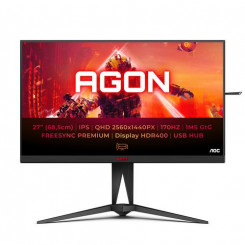 Компьютерный монитор AOC AG275QX / EU 68,6 см (27 дюймов), 2560 x 1440 пикселей Quad HD, черный, красный