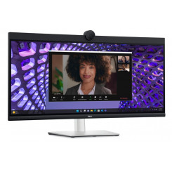 LCD monitor DELL P3424WEB 34 Curved / 21 : 9 Panel IPS 3440x1440 21:9 60Hz 5 ms Kõlarid Kaamera 4MP Pööratav Kõrgus reguleeritav Kall 210-BFOB