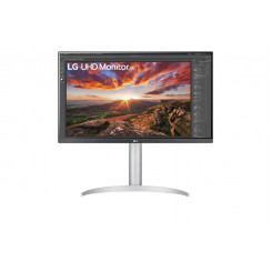 LG 68,6 см (27), 3840 x 2160 пикселей, 4K Ultra HD, светодиодный, серебристый