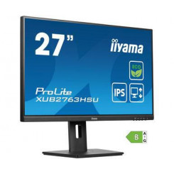 iiyama 27 ETE IPS Green Choice, 1920x1080, 100 Гц, 250 кд/м², динамики, HDMI, DP, 3 мс GTG, FreeSync, USB 2x3.2