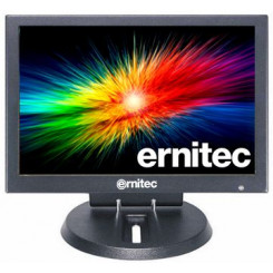 Ernitec 10'' Surveillance monitor for 24 / 7 Use, 1080P Resolution 2 x HDMI 2.0, 1 x VGA, 1 x BNC inputs. 1 x BNC output, 2 x Speakers, PSU.