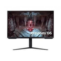 LCD Monitor SAMSUNG Odyssey G5 G51C 27 Gaming Panel VA 2560x1440 16:9 165Hz 1 ms Swivel Pivot Height adjustable Tilt Colour Black LS27CG510EUXEN