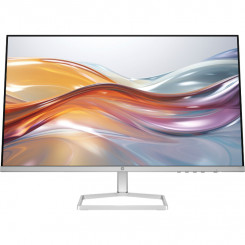 HP Series 5 527sf monitor – 27” 1920 x 1080 FHD IPS 300-nit 100Hz AG, 2x HDMI / VGA, kallutatav, hõbedane, 1 aastat