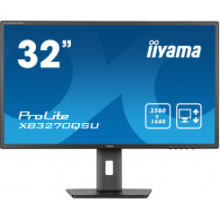 iiyama ProLite XB3270QSU-B1 arvutimonitor 81,3 cm (32) 2560 x 1440 pikslit Wide Quad HD LED must