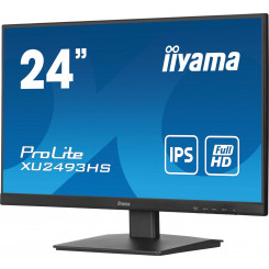 iiyama ProLite XU2493HS-B6 arvutimonitor 60,5 cm (23,8) 1920 x 1080 pikslit Full HD LED must