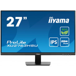 iiyama ProLite XU2763HSU-B1 arvutimonitor 68,6 cm (27) 1920 x 1080 pikslit Full HD LED must