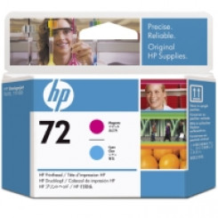 HP no.72 Magenta and Cyan Printhead