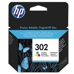 HP No. 302 Tri-color Original Ink Cartridge (165 pages)