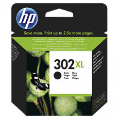 HP No. 302XL High Yield Black Original Ink Cartridge (480 pages)